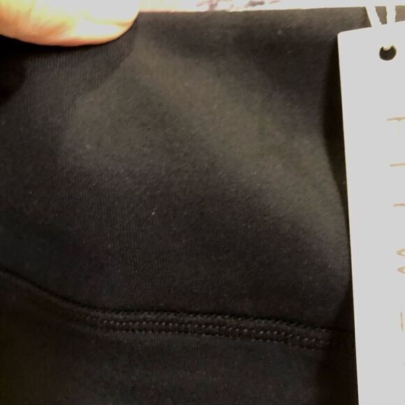 FITWEAR FASHION - NWT- L Sz 8 Black & Marbled Leggings. Super Soft & Sculpting - Picture 7 of 15